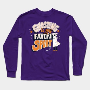 Ghosting Is My Favorite Sport // Cute Anti Social Long Sleeve T-Shirt